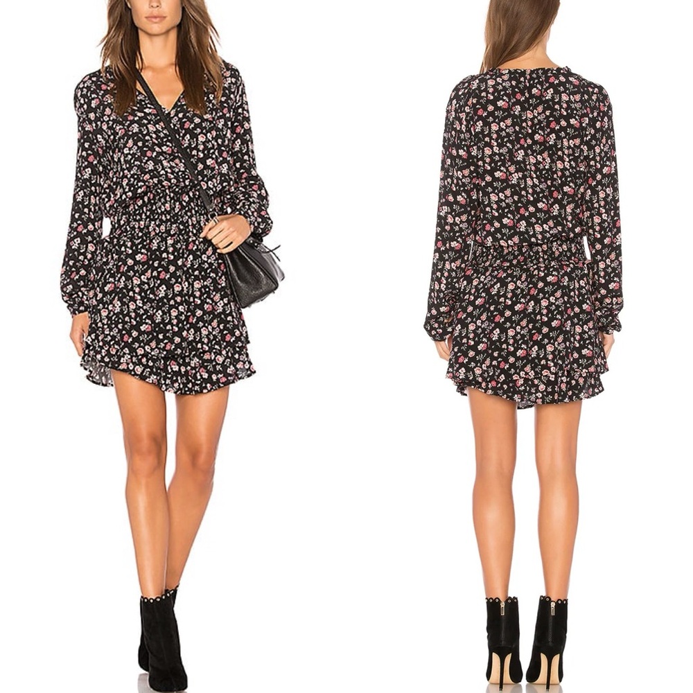 RAILS ROMEE PINK ROSE FLORAL DRESS SIZE SMALL